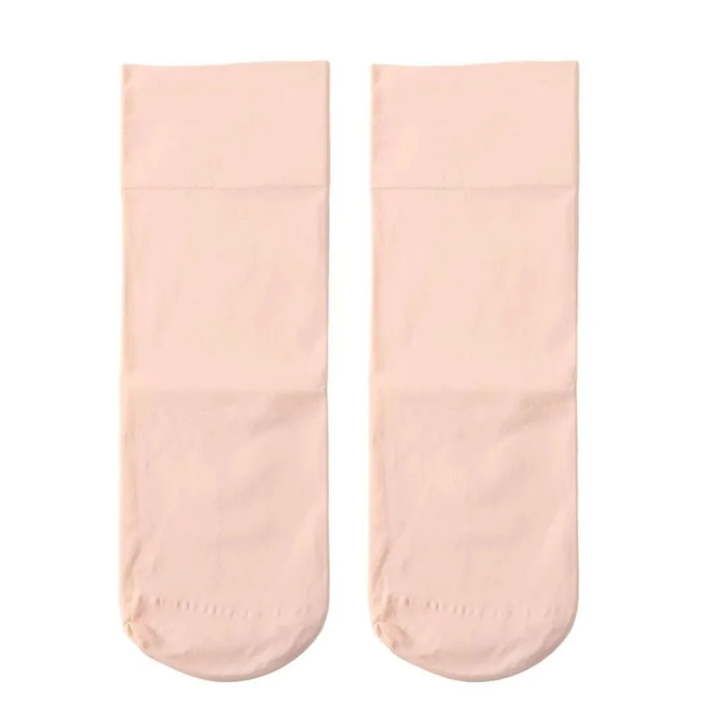 Pilates Yoga Breathable Ballet Socks Professional Short Socks Dance Socks Nude White Ballet Pink Ballet Stockings Training