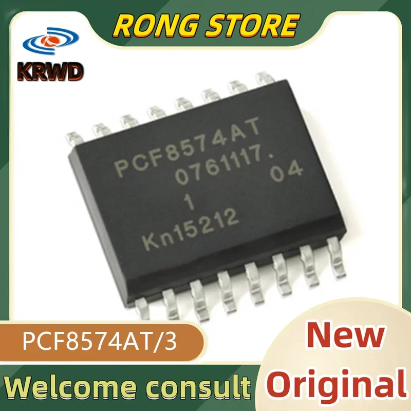 5PCS PCF8574AT New and original PCF8574AT/3 PCF8574A PCF8574 8574AT SOP16