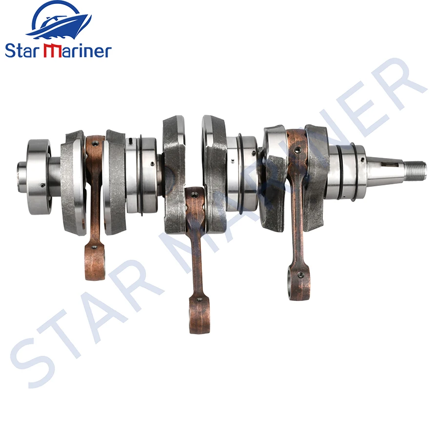 

6H3-11400 Crankshaft Assy For Yamaha Outboard 2T 50HP 60HP 70HP 6K5 Model Parsun Hidea Powertec 60HP 6H3-1140-03 69D-W1140-01