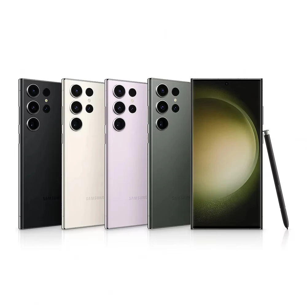 هاتف Samsung Galaxy S23 Ultra 5G الذكي الذي يعمل بنظام أندرويد مجدد بشاشة 6.8 بوصة 45 وات NFC بصمة 5000 مللي أمبير في الساعة 200 ميجابكسل هاتف محمول مجدد #6