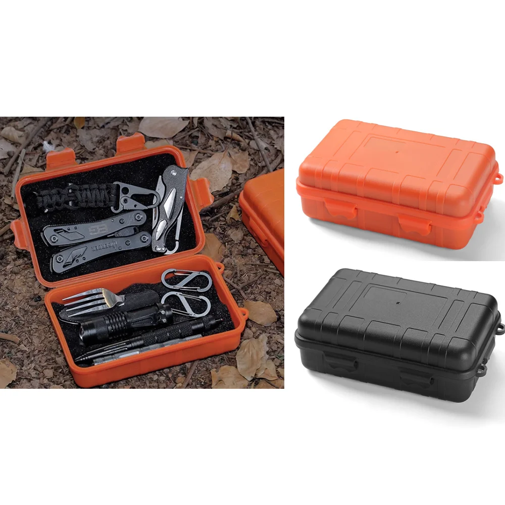

An outdoor EDC multifunctional box that is sealed, shockproof, and waterproof, suitable for outdoor exploration and camping