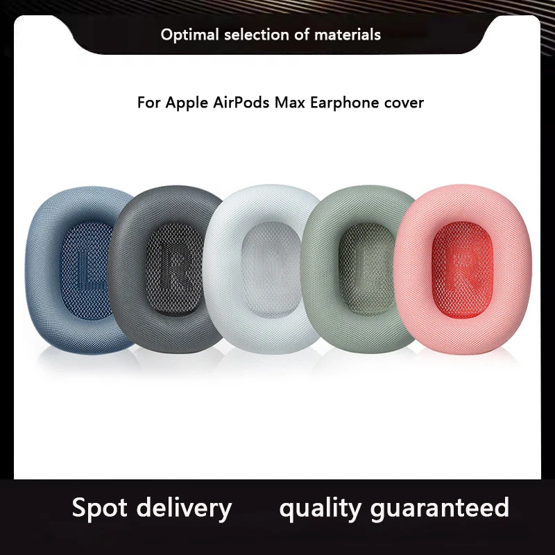 

Replacement Ear Pad For Apple AirPods Max Earphone Memory Foam Cover Leather Earpads Headphone Sleeve Earphone Earmuff