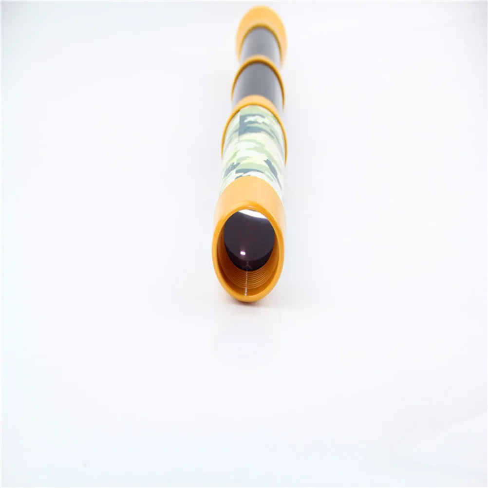 Telescópio camuflado pirata, brinquedo infantil, plástico seguro, adereços de halloween, acessório divertido para cosplay, design exclusivo, tema biológico