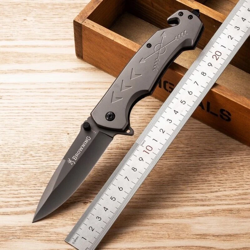 

Outdoor Portable Steel High hardness Folding knife Wilderness exploration Hunting Self Defense Military Tactical Pocket Knives