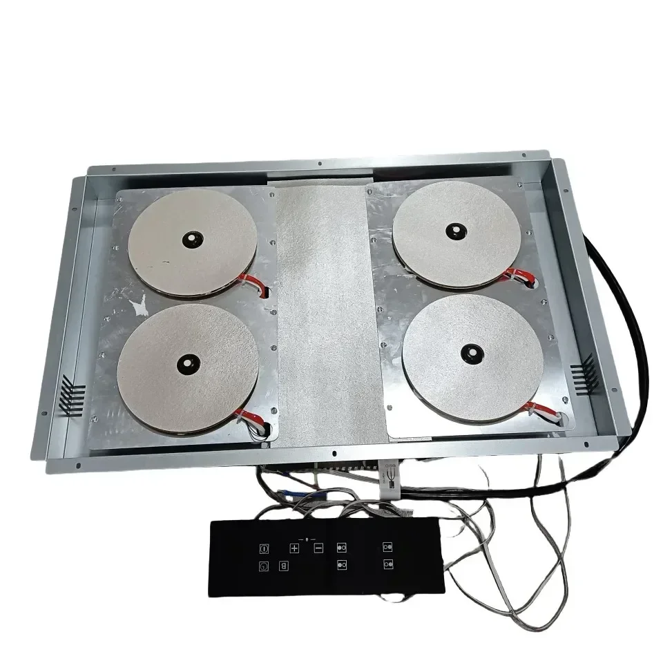 

220V~240V Four Electric Invisible Induction Cooker For Counter Top /4 Zone Invisible Induction Cooktop