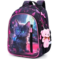 Backpack For Girls Orthopedic Cartoon 3D School Bags Children Primary Students Bookbag Kids Satchels mochila infantil menina