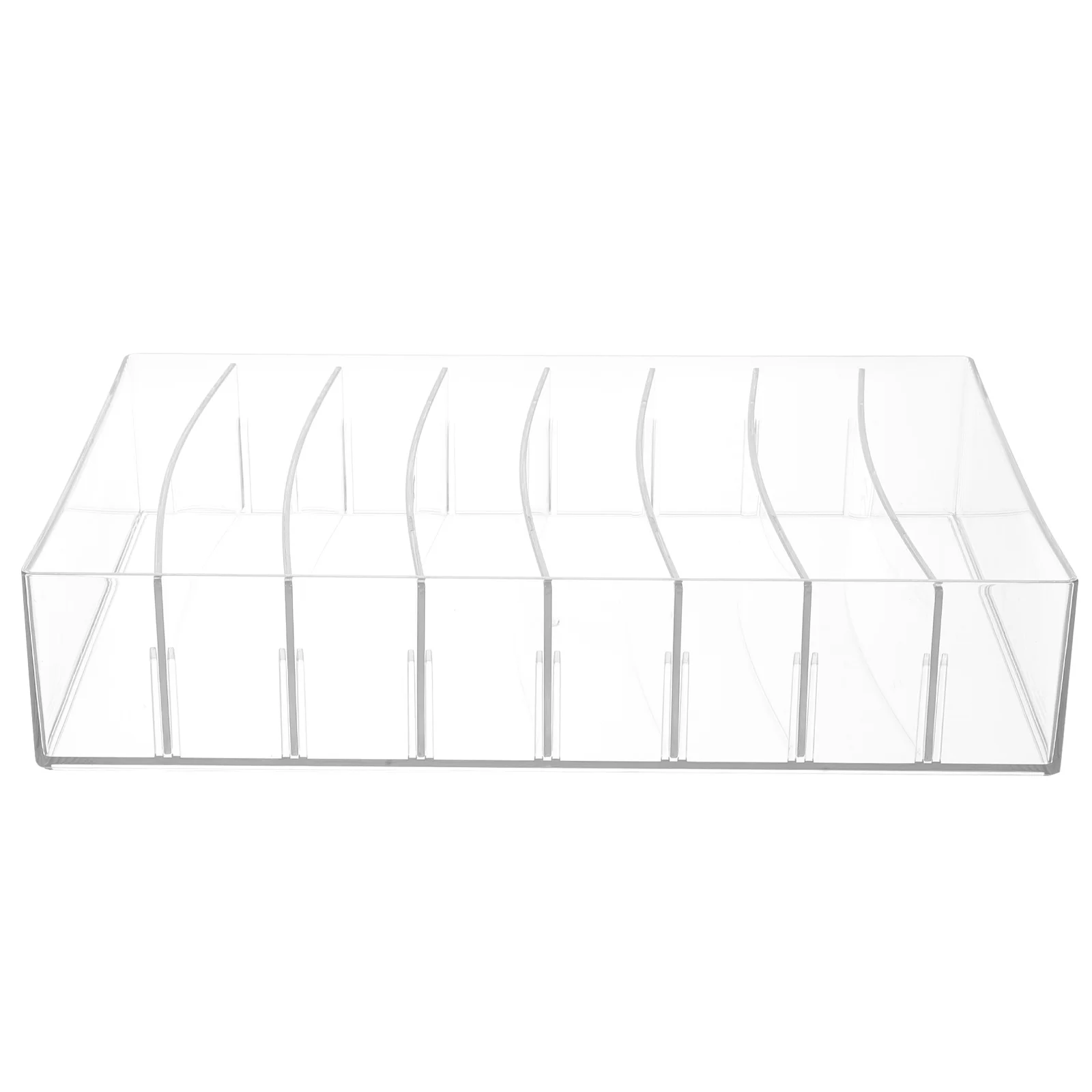 

Durable Desktop Makeup Organizer Box Easy Clean Stylish Design Tabletop Storage Container Vanity Use Makeup Organizer