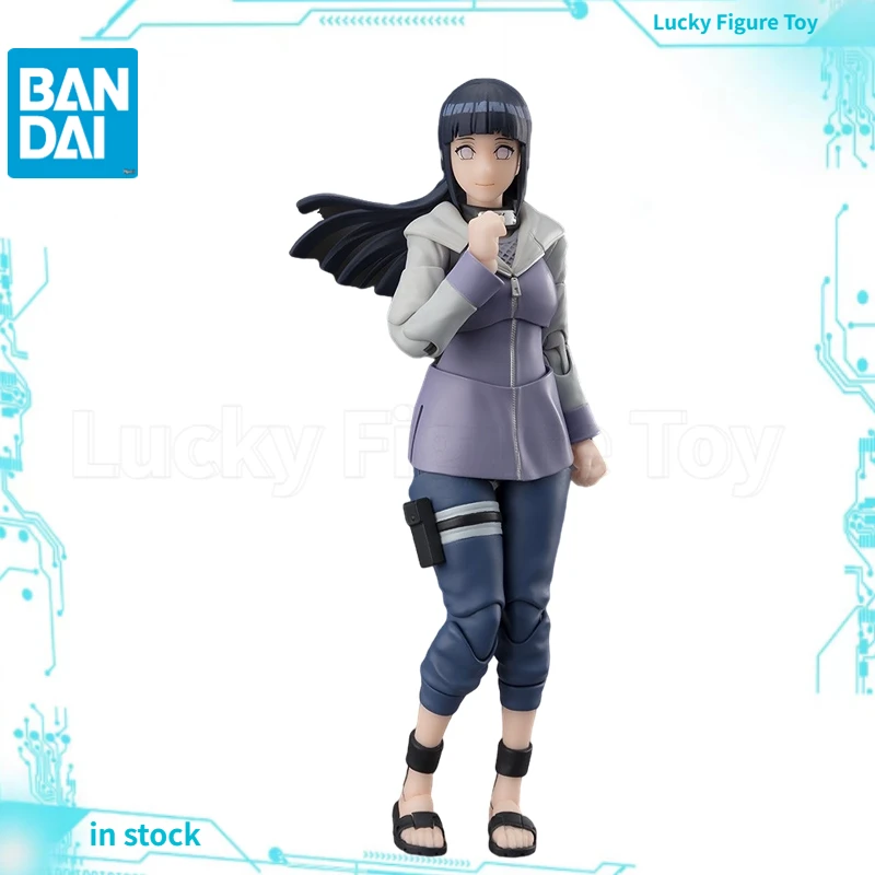 

【Original】BANDAI S.H.Figuarts NARUTO Shippuden Hyuuga Hinata Noble White Twin Eyes Model Toys