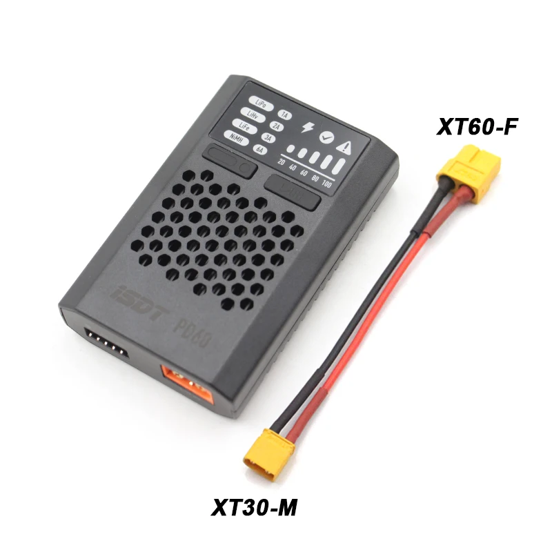 ISDT PD60 60W 6A Quick Smart Charger Lipo LiHV LiFe NIMH/Cd