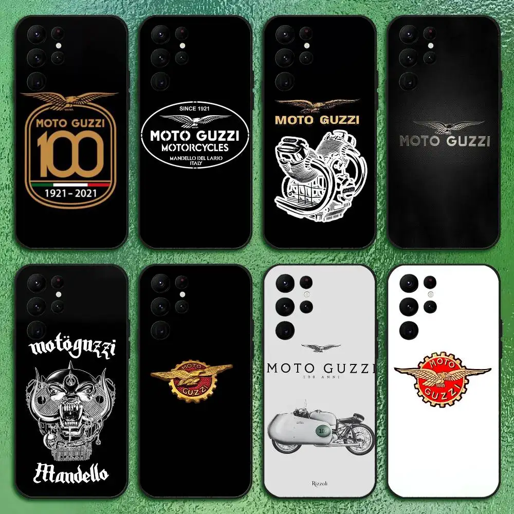 Moto G-Guzzies Cool Logo Phone Case For Samsung S Series s21 s22 s23 s24 s25 FE Plus Classic versatile black soft shell