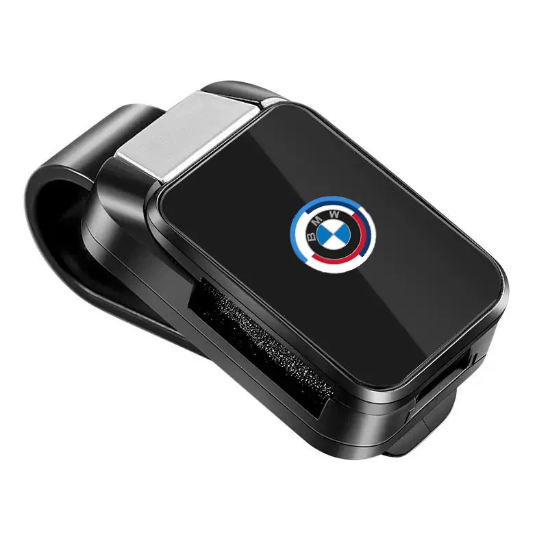 

For BMW E39 E46 E60 E70 E91 E92 F10 F40 G01 X1 X3 X5 X6 X7 Car Sun Visor Glasses Clip Interior Sunglasses Holder Accessories