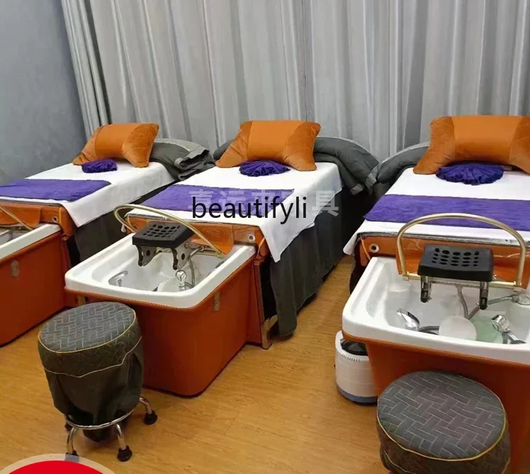 Smt03A ss شامبو تدليك القدم سرير الوجه دوران المياه تدليك تدليك الأريكة الكهربائية التدفئة السريعة سرير متكامل ل Beau