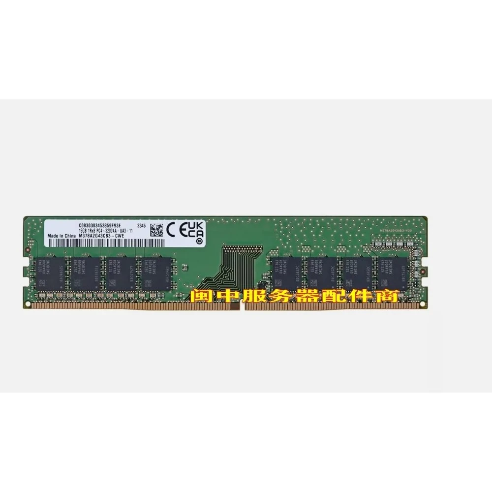 

Для Samsung 16G 1RX8 PC4-3200AA DDR4 M378A2G43CB3-CWE настольная память