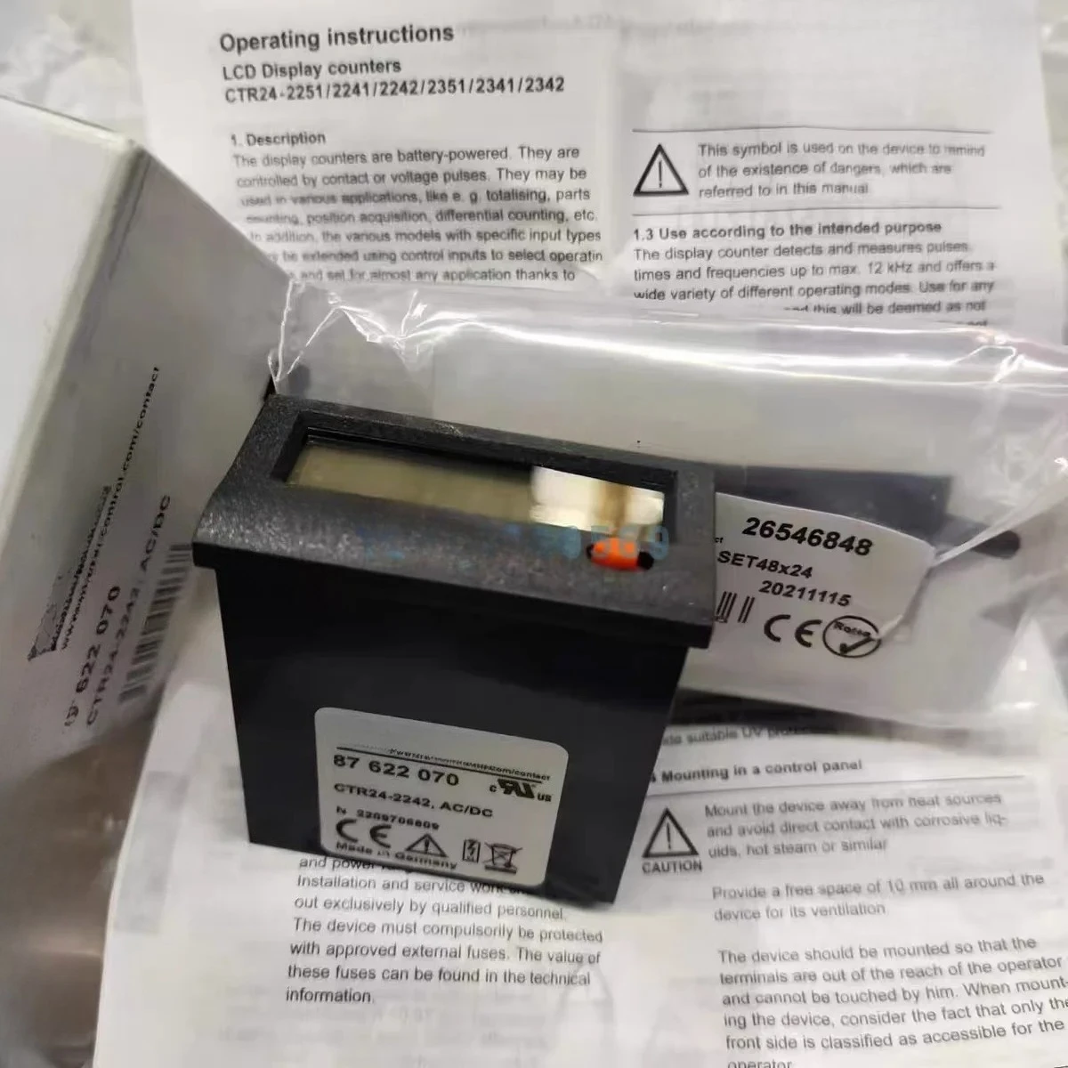 1pcs Original CTR24-2242 87622070 Counter NEW