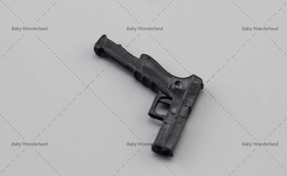 In Stock 1/12 Change Ammunition Soldier P istol Weapon Model Scene Props Fit 6''Action Figure Body Accessories Length About1.7cm