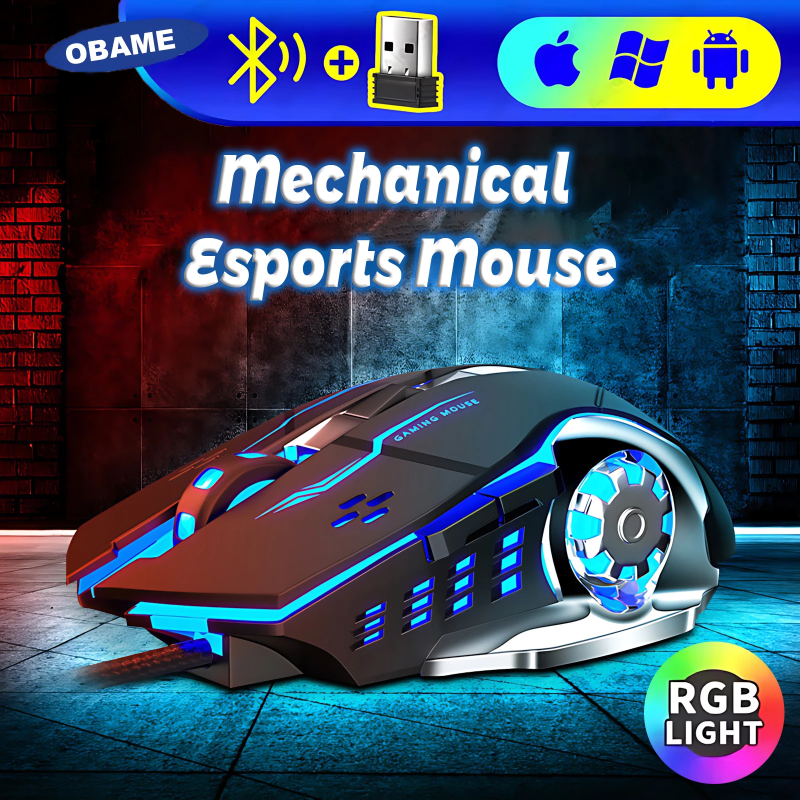 Mouse Bluetooth 5.2…