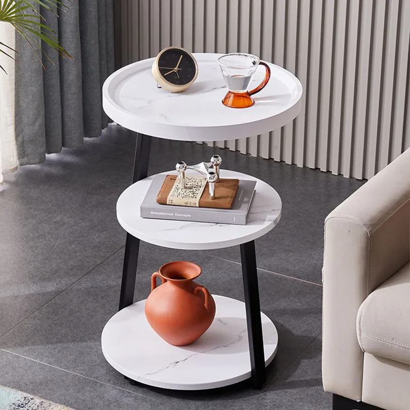 

Manufacturer modern simple three-layer edge few household living room edge few coffee table bedroom bedside frame figure