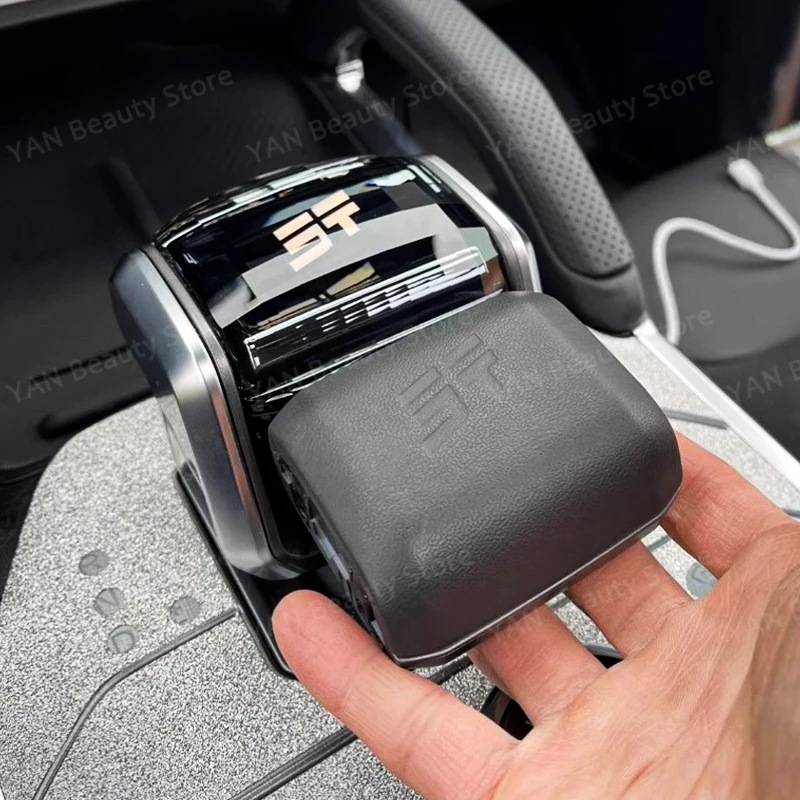 

For Chery Jetour Traveller T2 2023 2024 Upgrade Car Crystal Handle Gear Shift Knob with 7 color LED Light Jetour T2 Accessories