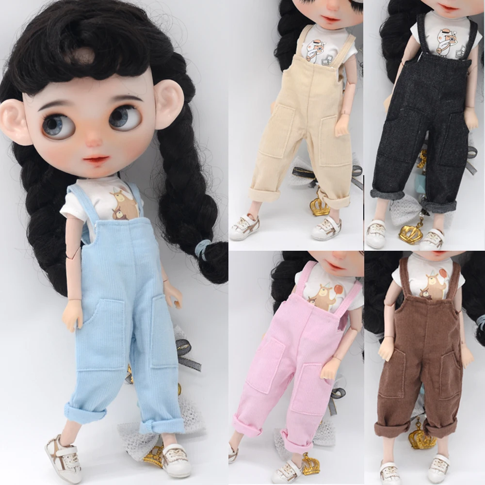 Blyth kleidung Azon OB22 OB24 Puppe acessories Mode t-shirt Bunten bib spielzeug geschenk