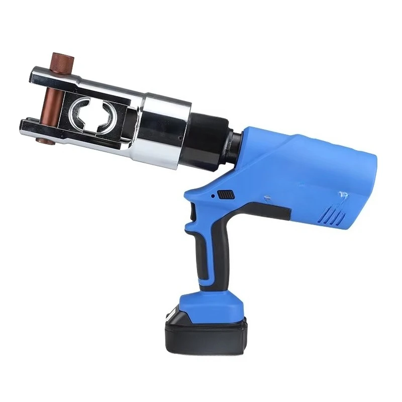 Electric Hydraulic Clamp, Rechargeable Wire Crimping Tool, EZ-630 Lithium Battery