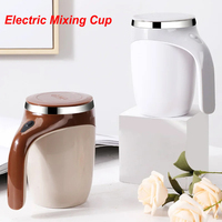 Multifunctional Automatic Mixing Cup Electric Milk Cup Magnetic Rotating USB Charging Milk Frother Coffee Mixing Cup