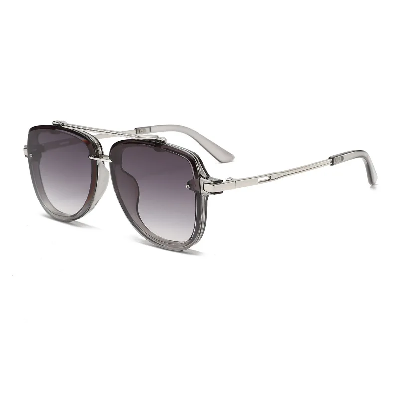 

3627 Oversized Pilot Sunglasses for Men Women, Vintage Stylish Aviator Sun Glasses, Premium Fashion Double Bridge Shades 605494