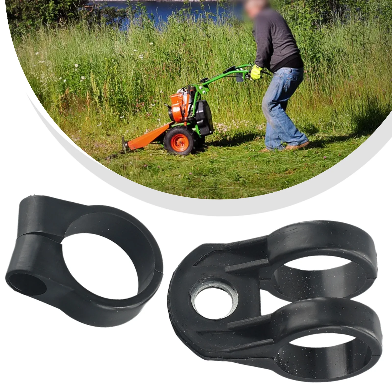 1pc Universal Trimmer Brushcutter Harness Hook Clip Bracket Black For 26mm Shaft Power Equipment Access Clamptite Tool