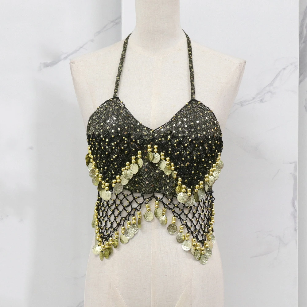 Belly Dance Lesson Wear Women Practice Outfit Bra Top