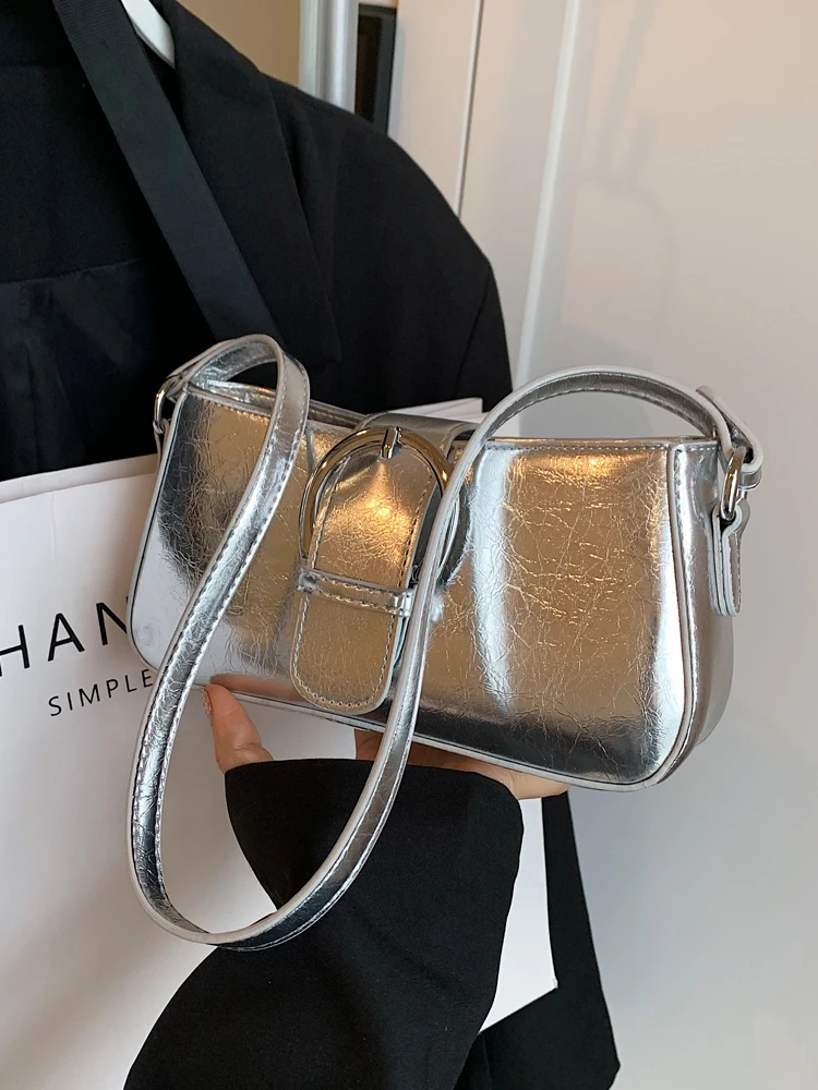 Korean Niche Single Shoulder Crossbody Bags Women Trendy Versatile Commuting Small Square Bag Female Summer Shopping Wallet