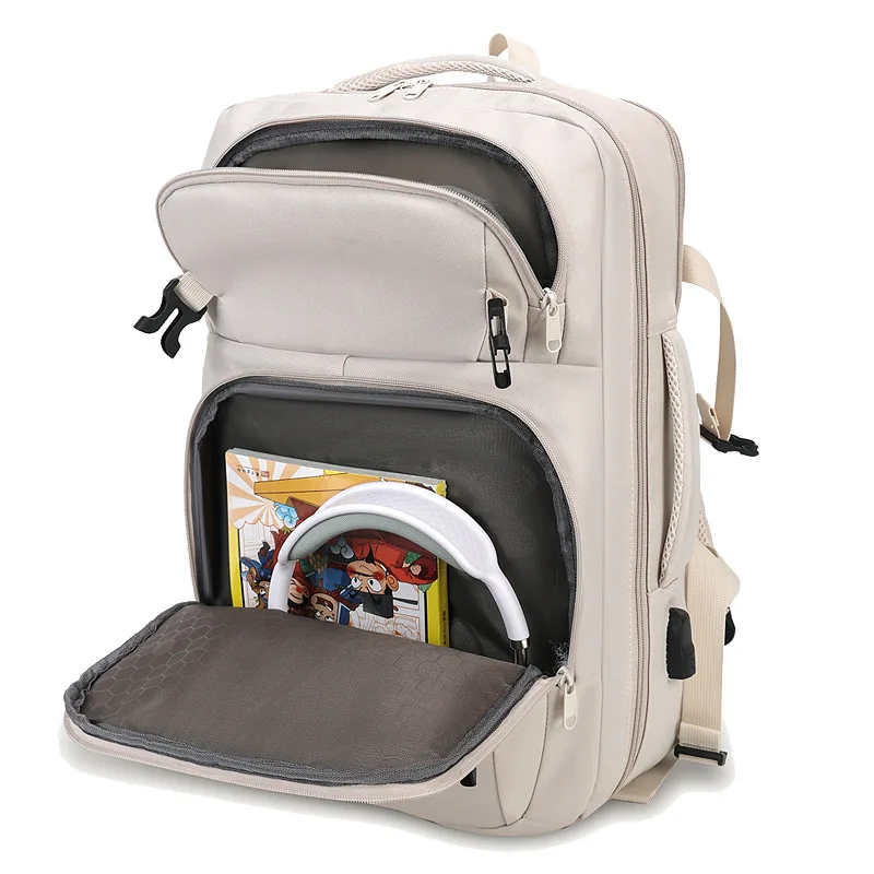 

Casual backpack men's and women's large-capacity waterproof computer bag luggage business trip backpack high-end gift