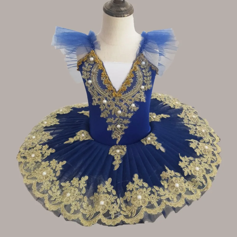 

Kids Clothes Performance Children Clothing Fairy Elegant Show Ballet Tutu Dress Girls Dance Wear Stage Costumes Princess Party