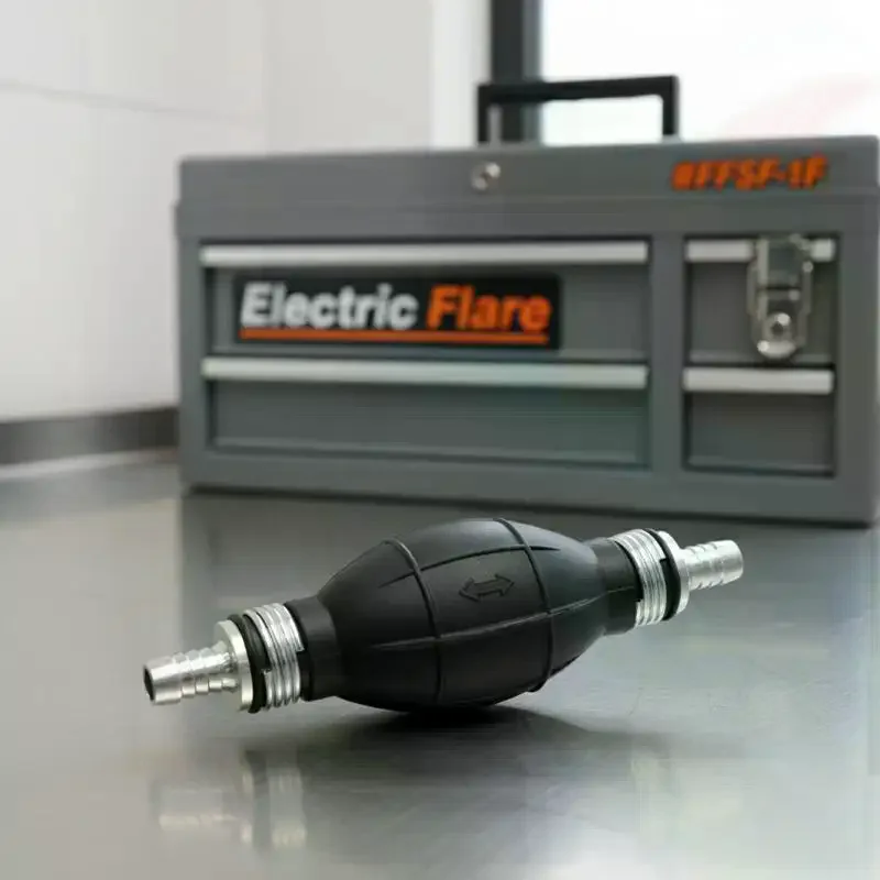 

6mm 8mm 10mm 12mm Manual Fuel Pump Black Rubber Liquid Transfer Pump