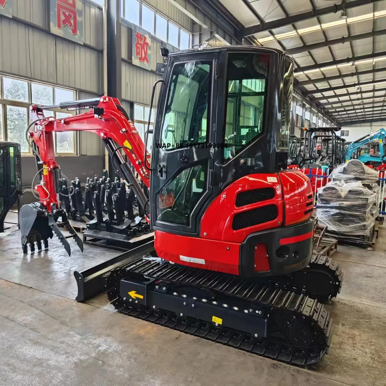 Factory Mini Excavator CE/EPA 3.5 Ton Garden  Micro Digger Kubota Engine Cheap Prices Mini Excavators 2 Ton  2.5T 3T 3.5T
