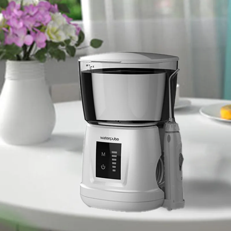 

Tabletop Oral Care Hygiene Irrigator Dental Water Flosser Teeth Whitening Waterproof Portable Water Jet Floss Teeth Cleaner