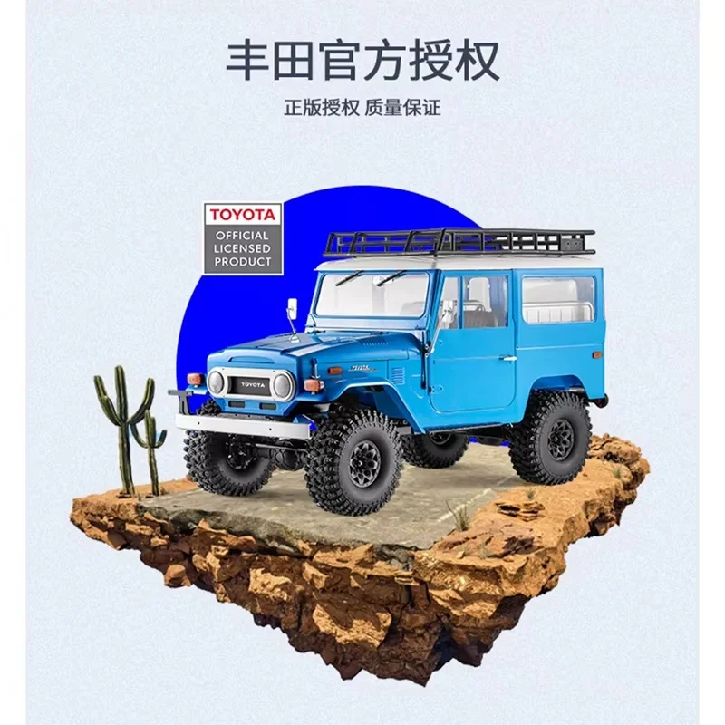 

Радиоуправляемая модель внедорожника FMS 1/10 Toyota Land Cruiser FJ40 4WD, электрическая, реалистичная, с прочным кузовом, коллекционная
