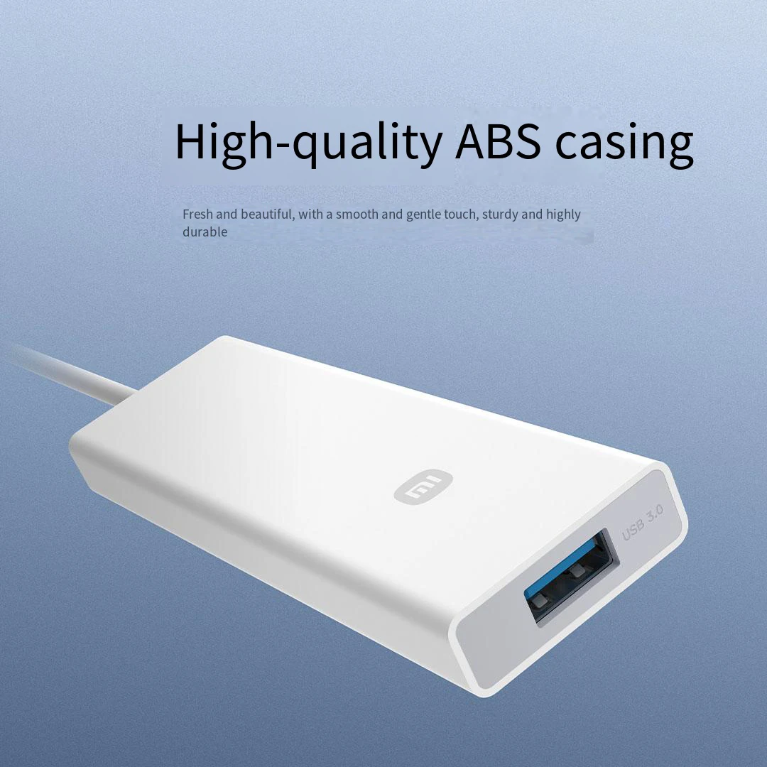 XIAOMI MIJIA Type - C And USB Two-in-one 4in1 Dual-head Wire Splitter USB Hub 4 High Speed USB 3.0 Interface USB For Windows Mac