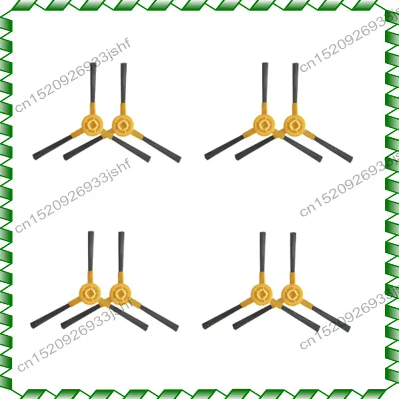 -BOFF 8Pcs Robot Vacuum Cleaner Side Brush Parts Accessories For Haier T550 T560 Series TAB-T560H TAB-T550WSC For Conga Serie 95