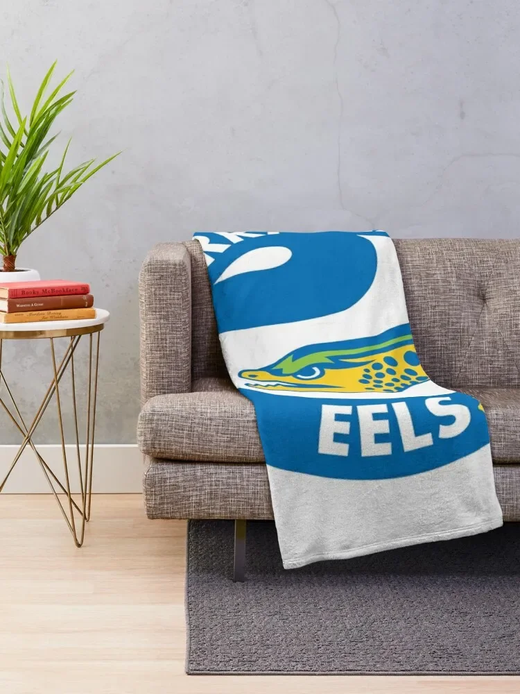 Parramatta Eels Throw Blanket Blankets For Baby Flannel christmas decoration Blankets