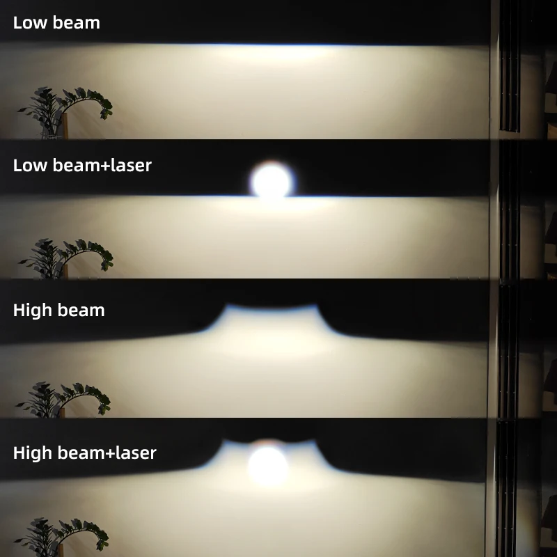 3.0 Bi Laser Fog Lights Lens Led Projector Warm White 4300K Universal 12v 9005 H11 Led 3 Inch Fog Lamp Headlight Bulb