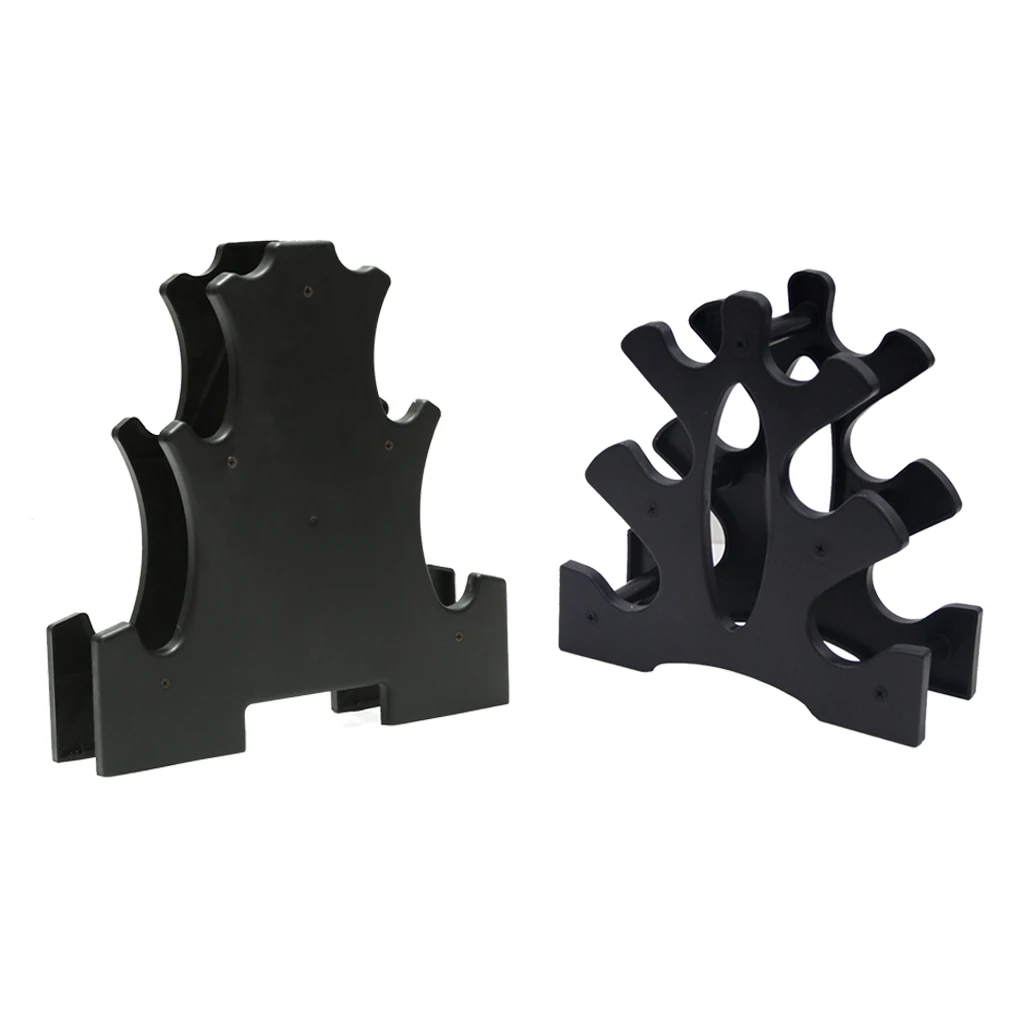 Hantle wspornik z PVC antypoślizgowy stojak do przechowywania miejsce oszczędzający stojak na sprzęt do ćwiczeń podtrzymujący siłownię