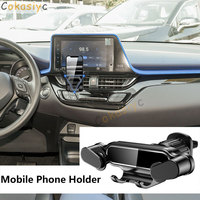 Gravity Car Phone Holder For Toyota CHR 2022 Air Vent Clip Mount Mobile Cell Phone Stand Universal GPS Support Accessories