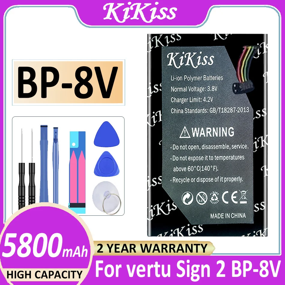 

Battery 5800mah For vertu Sign 2 BP-8V sign2 Bateria