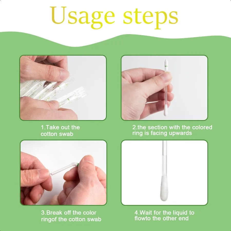 100本入り リップオイル綿棒 オイル綿棒アプリケーター 唇と歯茎の保護、乾燥防止、保湿、歯のホワイトニング前の使用に