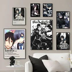 Canvas Painting Anime Black Butler Poster Prints Wall Pictures Living Room Home Decoration
