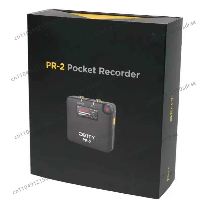 Deity PR-2 Stereo Pocket Recorder with Lavalier Mic (Global Kit) for Vlog Video DSLR Interview Recording Wedding Recorder