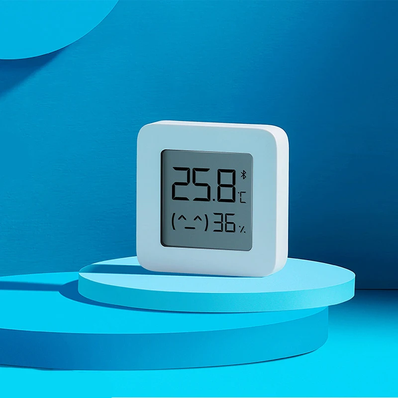 Xiaomi Smart LCD-scherm Digitale thermometer 2 Wifi Bluetooth Temperatuur-vochtigheidssensor Vochtmeter Mijia-app Realtime ﻿