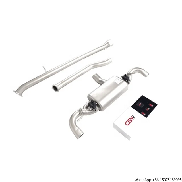Stainless Steel Auto Parts Sound Exhaust  Pipes System for  A45 2.0T W177 2018-2022