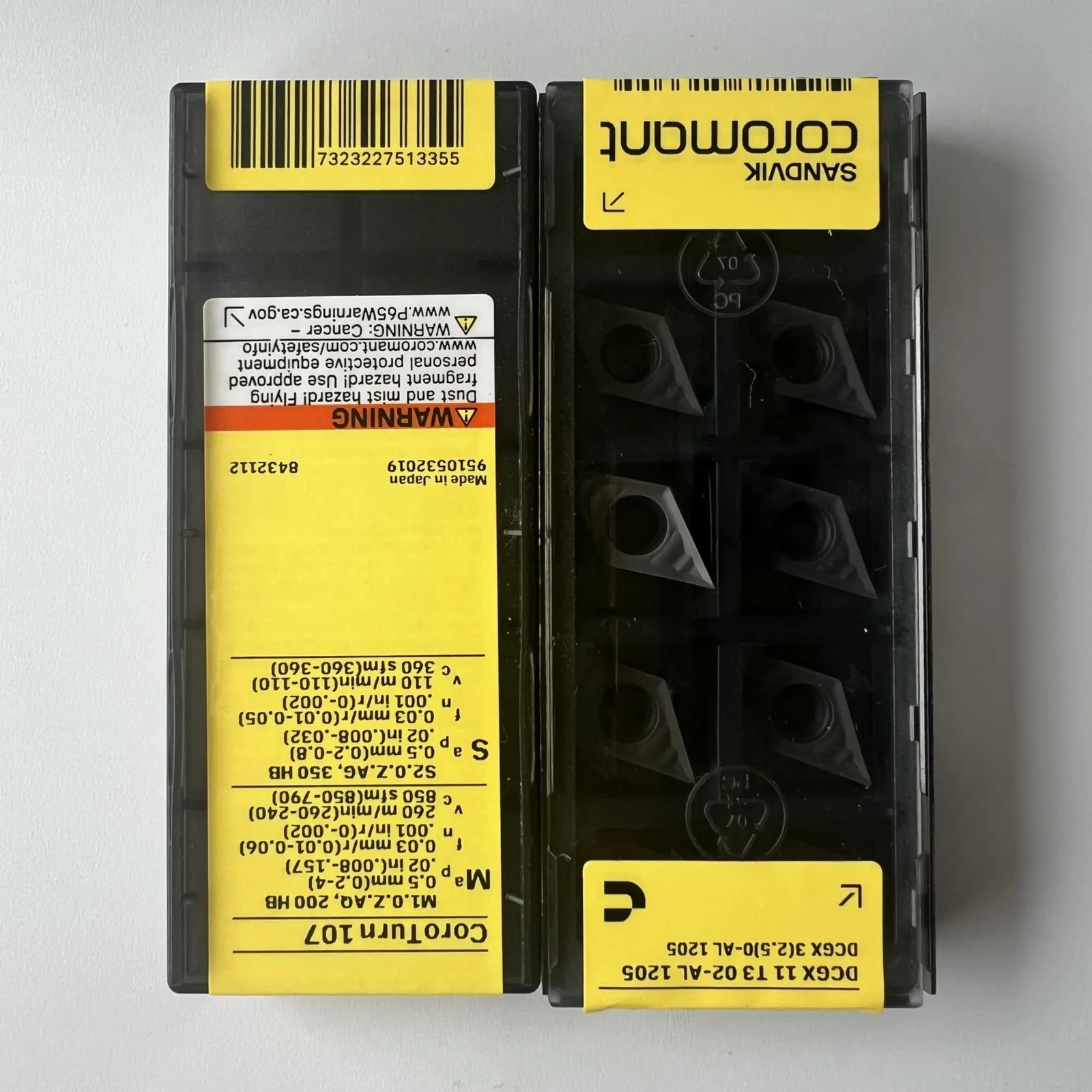 

SANDVIK / DCGX11T302-AL 1205 / Оригинальное шведское лезвие из твердого сплава, 10 шт.