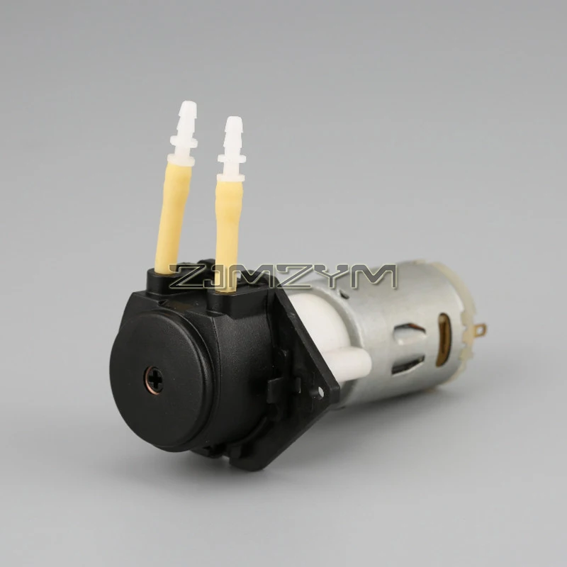 Peristaltic Dosing Pump for Aquarium Lab Analytic, Planetary Gear Reduction, Flow Rate 0-100 ml/min, DC 6V, 12V, 24V