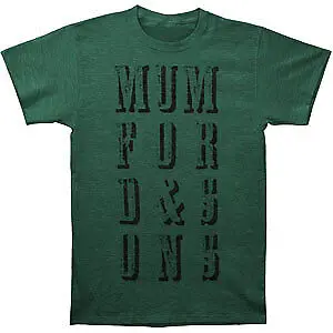 Men'S Mumford Sons Gentleman Of The Road Tour Slim Fit T Shirt X Large Green